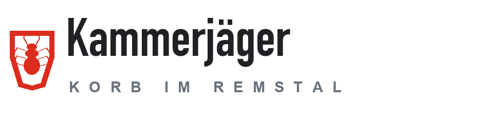 Kammerjäger Korb Logo